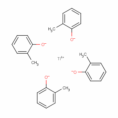 甲酚鈦(IV)結(jié)構(gòu)式_28503-70-0結(jié)構(gòu)式