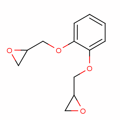 Oxirane,2,2-[1,2-phenylenebis(oxymethylene)]bis- Structure,2851-82-3Structure