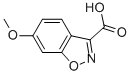 6-Methoxy-benzo[d]isoxazole-3-carboxylic acid Structure,28691-48-7Structure