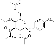 4-Methoxyphenyl 2,3,4,6-tetra-o-acetyl-β-d-galactopyranoside Structure,2872-65-3Structure