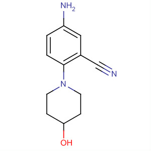 5-Amino-2-(4-hydroxypiperidin-1-yl)benzonitrile Structure,288251-78-5Structure