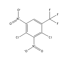 2,4-Dichloro-3,5-dinitrobenzotrifluoride Structure,29091-09-6Structure