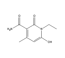 1-Ethyl-1,2-dihydro-6-hydroxy-4-methyl-2-oxo-3-pyridinecarboxamide Structure,29097-12-9Structure