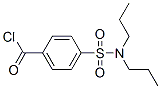 4-[(Dipropylamino)sulfonyl]benzene-1-carbonyl chloride Structure,29171-72-0Structure