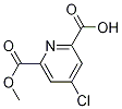 4-Chloro-6-(methoxycarbonyl)picolinic acid Structure,293294-71-0Structure