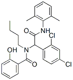 (9ci)-alpha-[丁基 (2-羥基苯甲酰基)氨基]-2,4-二氯-n-(2,6-二甲基苯基)-苯乙酰胺結(jié)構(gòu)式_293764-41-7結(jié)構(gòu)式