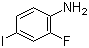 2-氟-4-碘苯胺結(jié)構(gòu)式_29632-74-4結(jié)構(gòu)式