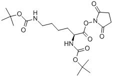 N,N’-Di-Boc-L-lysine hydroxysuccinimide ester Structure,30189-36-7Structure