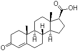 4-Androsten-3-one-5-ene-17-carboxylic acid Structure,302-97-6Structure