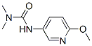 (8CI)-3-(6-甲氧基-3-吡啶)-1,1-二甲基-脲結(jié)構(gòu)式_30292-13-8結(jié)構(gòu)式