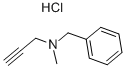 N-Methyl-N-propargylbenzylamine Hydrochloride Structure,306-07-0Structure