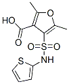 2,5-Dimethyl-4-[[(2-thienylmethyl)amino]sulfonyl]-3-furancarboxylic acid Structure,306936-40-3Structure