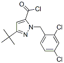 3-tert-Butyl-1-(2,4-dichlorobenzyl)-1H-pyrazole-5-carbonyl chloride Structure,306937-15-5Structure