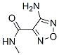 4-Aminofurazan-3-carboxylic acid methylamide Structure,30720-84-4Structure