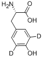 L-Tyrosine-phenyl-3,5-d2 Structure,30811-19-9Structure