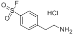 4-(2-Aminoethyl)benzenesulfonylfluoride hydrochloride Structure,30827-99-7Structure