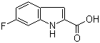 6-Fluoroindole-2-carboxylic acid Structure,3093-97-8Structure