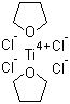 Tetrachlorobis(tetrahydrofuran)titanium Structure,31011-57-1Structure