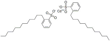 Cadmium dodecylbenzenesulphonate Structure,31017-44-4Structure