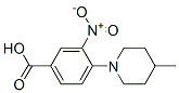 4-(4-Methyl-1-piperidinyl)-3-nitrobenzoic acid Structure,312921-75-8Structure