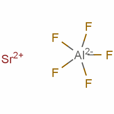 Strontium pentafluoroaluminum Structure,31794-92-0Structure