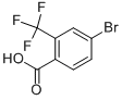 4-Bromo-2-(trifluoromethyl)benzoic acid Structure,320-31-0Structure