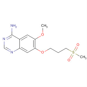 4-Amino-6-methoxy-7-(3-mesylpropoxy)quinazoline Structure,320365-96-6Structure