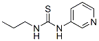 (8CI)-1-丙基-3-(3-吡啶)-2-硫代-脲結構式_32411-88-4結構式