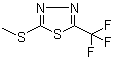 2-(Methylthio)-5-(trifluoromethyl)-1,3,4-thiadiazole Structure,32539-16-5Structure