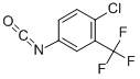 4-chloro-3-(trifluoromethyl)phenyl isocyanate Structure,327-78-6Structure