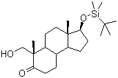 (3S,3aS,6S)-3-(叔丁基二甲基硅氧基)-6-(羥甲基)-3a,6-二甲基十氫-1H-環(huán)戊并[a]萘-7(2H)-酮結(jié)構(gòu)式_327048-93-1結(jié)構(gòu)式