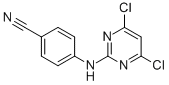 Benzonitrile, 4-[(4,6-dichloro-2-pyrimidinyl)amino]- Structure,329187-59-9Structure