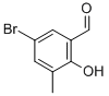 5-Bromo-2-hydroxy-3-methylbenzaldehyde Structure,33172-56-4Structure