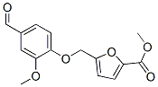 Methyl 5-[(4-formyl-2-methoxyphenoxy)methyl]furan-2-carboxylate Structure,332165-50-1Structure