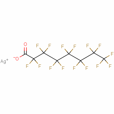 全氟辛酸銀結(jié)構(gòu)式_335-93-3結(jié)構(gòu)式