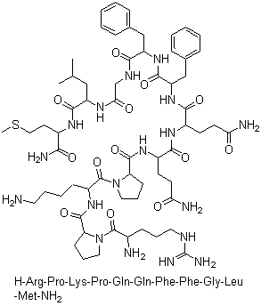 Substance p Structure,33507-63-0Structure