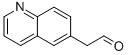 2-(喹啉-6-基)乙醛結(jié)構(gòu)式_335267-08-8結(jié)構(gòu)式