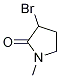 3-Bromo-1-methylpyrrolidin-2-one Structure,33693-57-1Structure