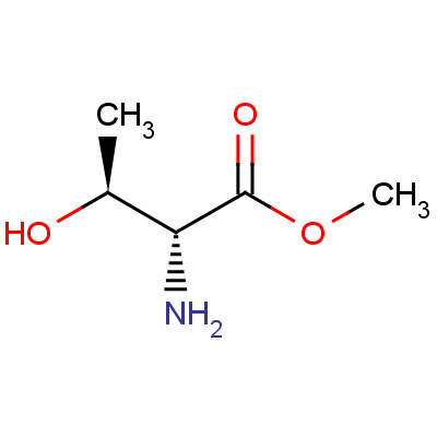 L-蘇氨酸甲酯結(jié)構(gòu)式_3373-59-9結(jié)構(gòu)式