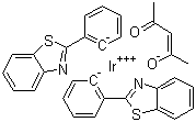 (bt)2Ir(acac)結(jié)構(gòu)式_337526-88-2結(jié)構(gòu)式