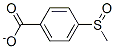 4-(Methylsulfinyl)benzoic acid Structure,33963-58-5Structure