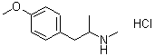 Para-methoxymethamphetamine hcl Structure,3398-68-3Structure