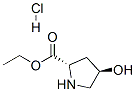 Trans-4-Hydroxy-L-proline ethyl ester hydrochloride Structure,33996-30-4Structure