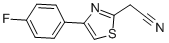 2-[4-(4-Fluorophenyl)-1,3-thiazol-2-yl-acetonitrile Structure,342405-40-7Structure