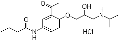 Acebutolol hydrochloride Structure,34381-68-5Structure