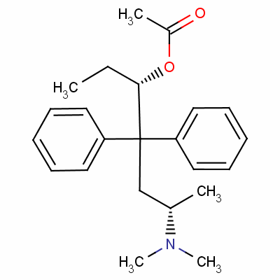 左醋美沙朵結(jié)構(gòu)式_34433-66-4結(jié)構(gòu)式