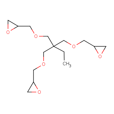 2,2-(((2-乙基-2-((環(huán)氧乙烷-2-基甲氧基)甲基)丙烷-1,3-二yl)雙(氧基))雙(亞甲基))雙(環(huán)氧乙烷)結(jié)構(gòu)式_3454-29-3結(jié)構(gòu)式