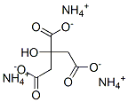 檸檬酸銨結構式_3458-72-8結構式