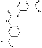 雙脒苯脲結(jié)構(gòu)式_3459-96-9結(jié)構(gòu)式