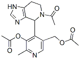 (9ci)-5-乙酰基-4-[3-(乙?；趸?-5-[(乙?；趸?甲基]-2-甲基-4-吡啶]-4,5,6,7-四氫-1H-咪唑并[4,5-c]吡啶結(jié)構(gòu)式_34594-38-2結(jié)構(gòu)式